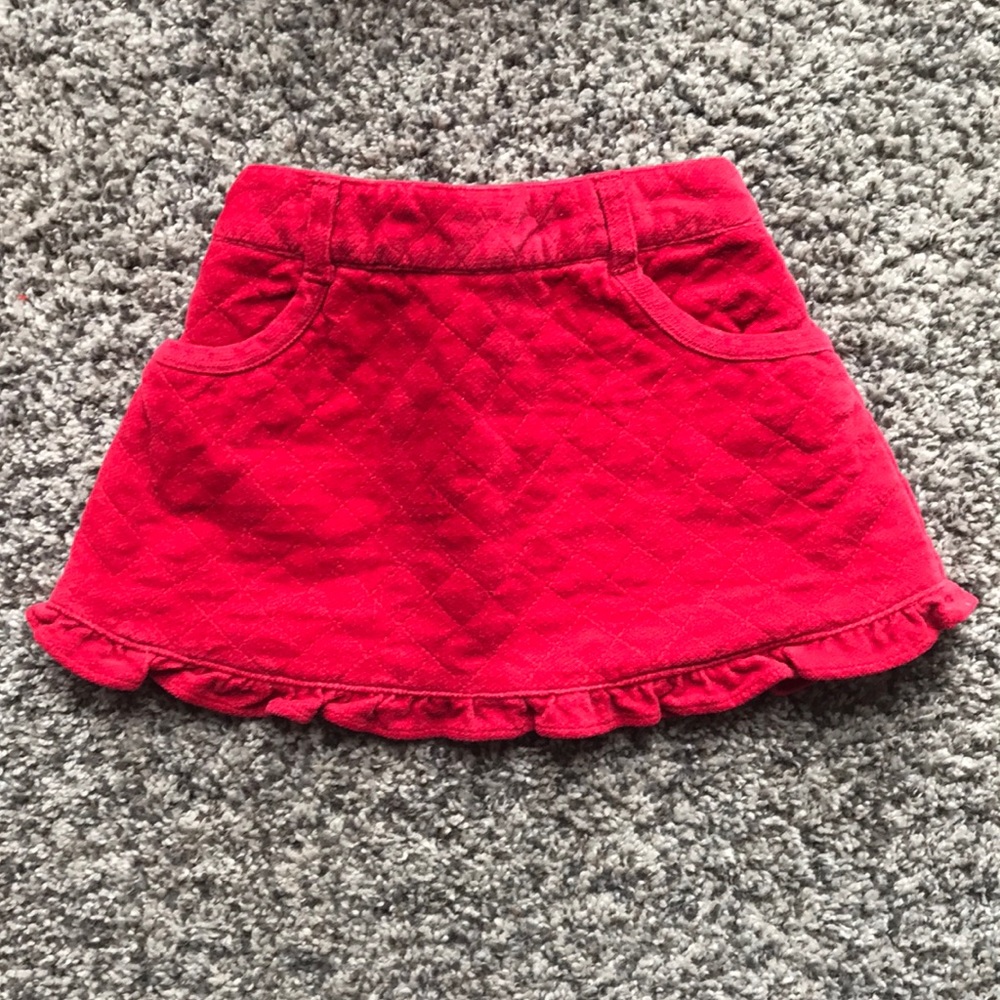 Gymboree Velvet skirt